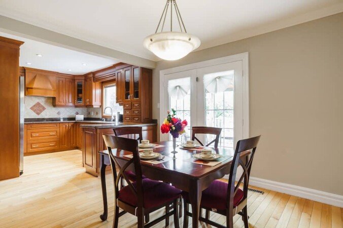 House 4 bedrooms, with garden