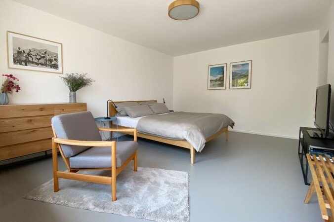 Wohnung 1 Schlafzimmer, mit Garten