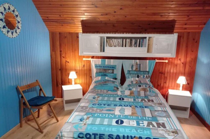 Ferienhaus 1 Schlafzimmer, mit Garten