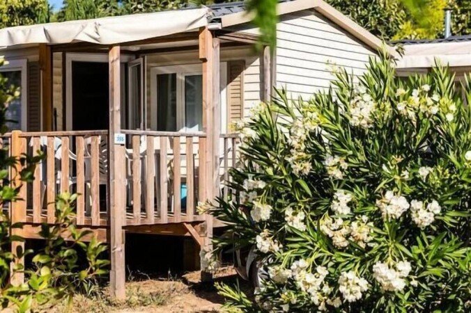 Mobil home 2 chambres, avec climatisation
