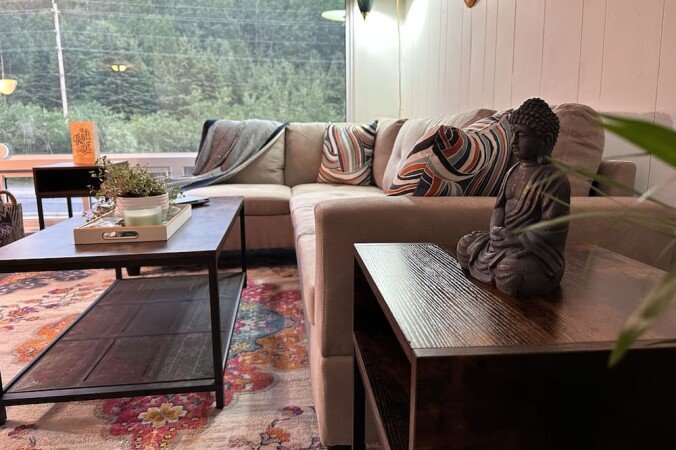 Apartment 3 bedrooms, with garden