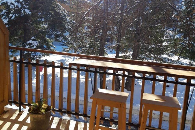 Studio 4 voyageurs, avec piscine