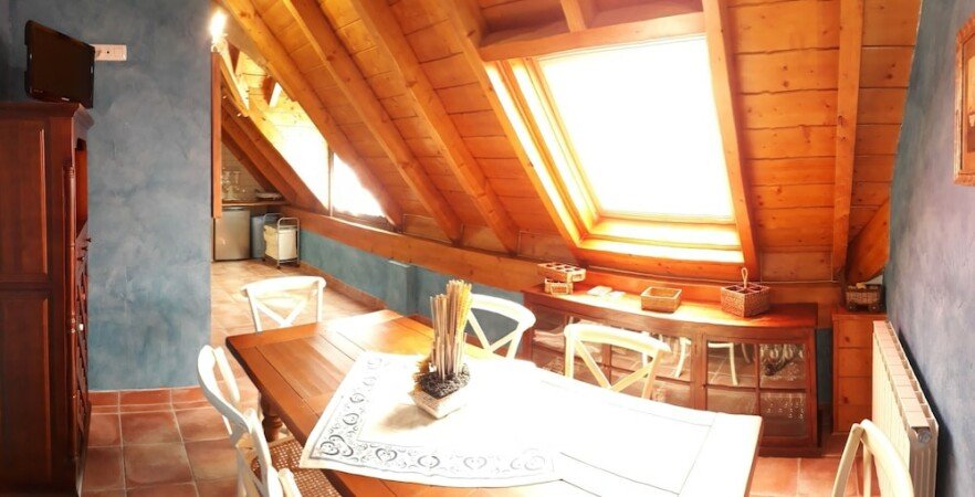 Apartamento 5 habitaciones, con chimenea