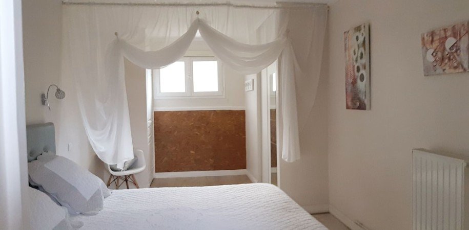 Appartement tout confort, 1 chambre, avec jardin