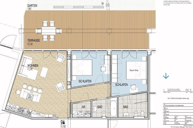 Wohnung 3 Schlafzimmer, mit Whirlpool
