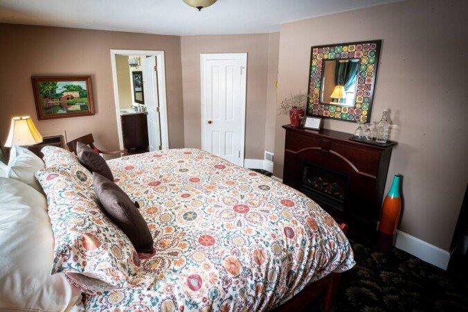 Bed and breakfast 1 bedroom, with air conditioning
