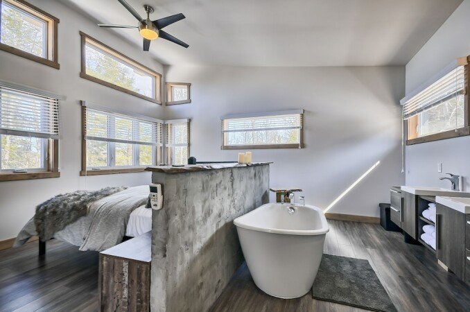 Chalet 4 bedrooms, with jacuzzi