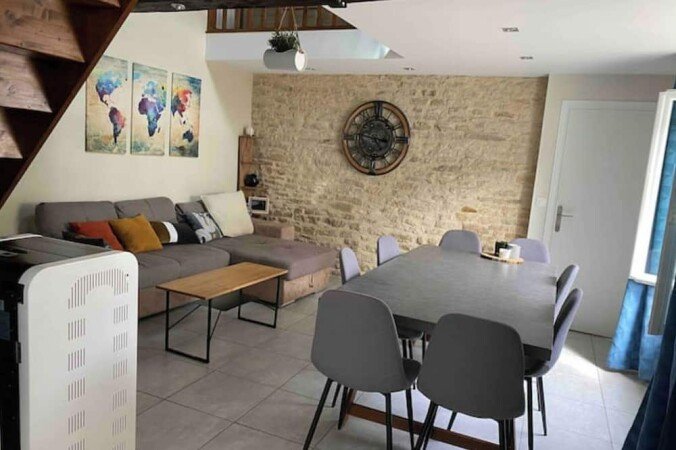 Maison 2 chambres, avec jardin