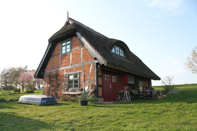 Ferienhaus 1 Schlafzimmer, mit Garten