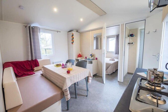 Mobil home cozy, 2 chambres