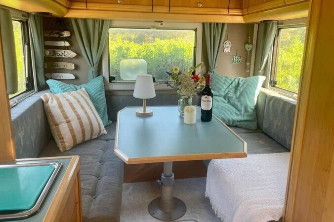 Mobil home 2 chambres, avec jardin