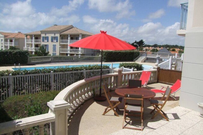 Appartement 2 chambres, avec piscine