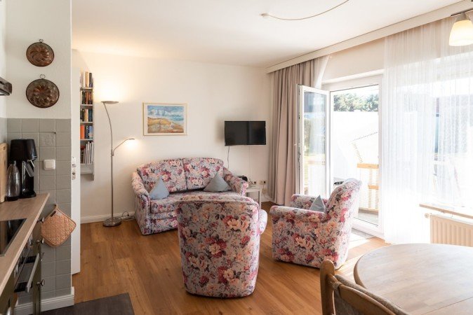 Wohnung 2 Schlafzimmer, mit Garten