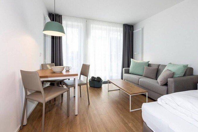 Wohnung 1 Schlafzimmer, mit Garten