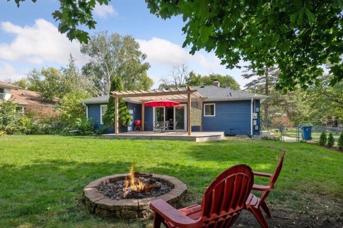 House 4 bedrooms, with garden