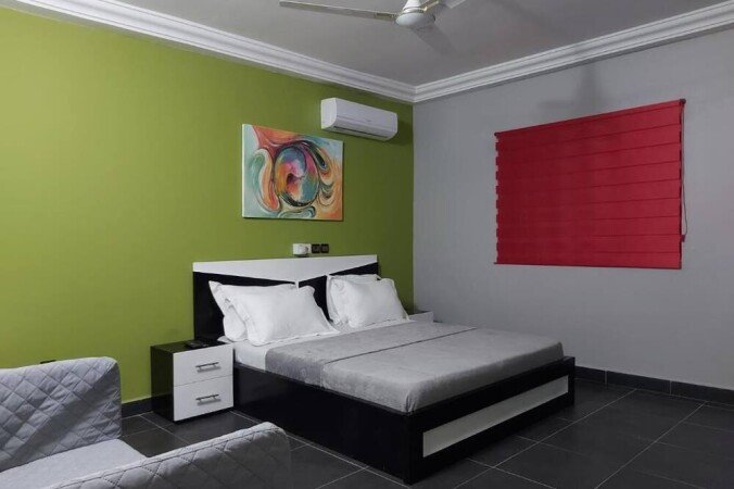 Ferienhaus 1 Schlafzimmer, mit Garten