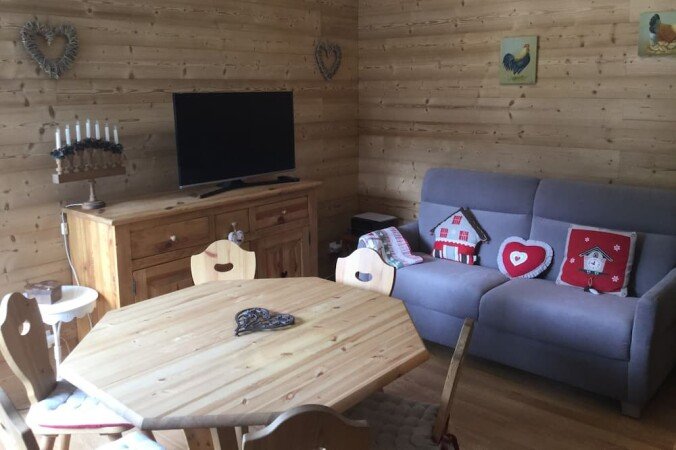 Appartement 1 chambre, avec jardin