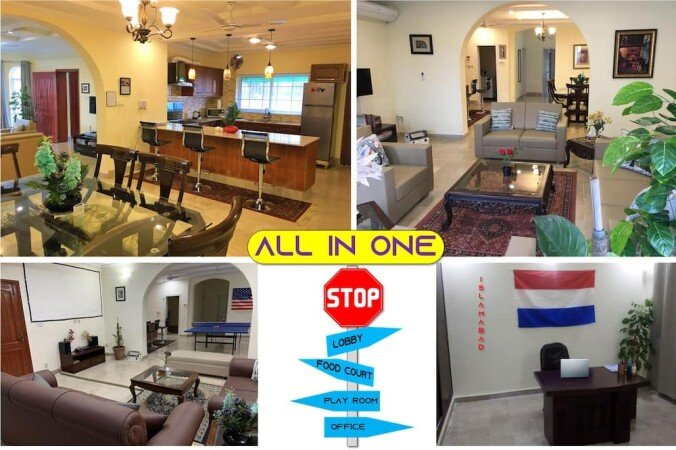 House 5 bedrooms, with garden