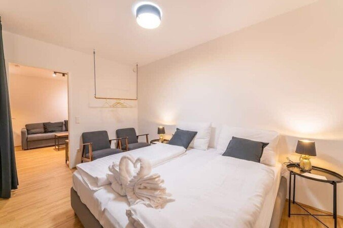 Wohnung 2 Schlafzimmer, mit WLAN
