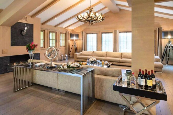 Chalet bien-être, 5 chambres, avec piscine