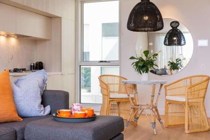 Apartment 1 bedroom, with garden