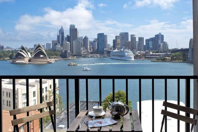 Apartment 2 bedrooms, with gym