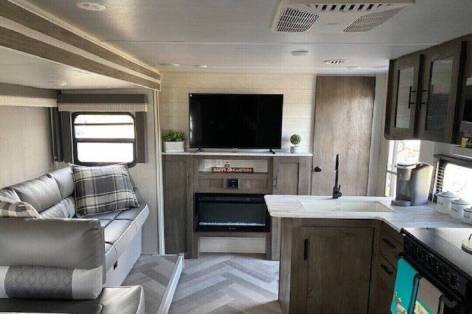 Mobil home 2 chambres, avec climatisation