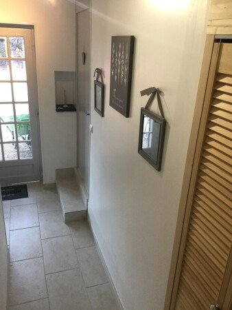 Maison troglodyte 1 chambre, avec jardin