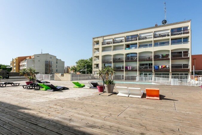 Loft 1 chambre, avec piscine