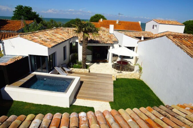 Maison 3 chambres, avec jacuzzi