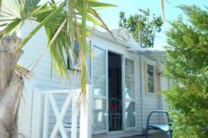 Mobil home 2 chambres, avec piscine