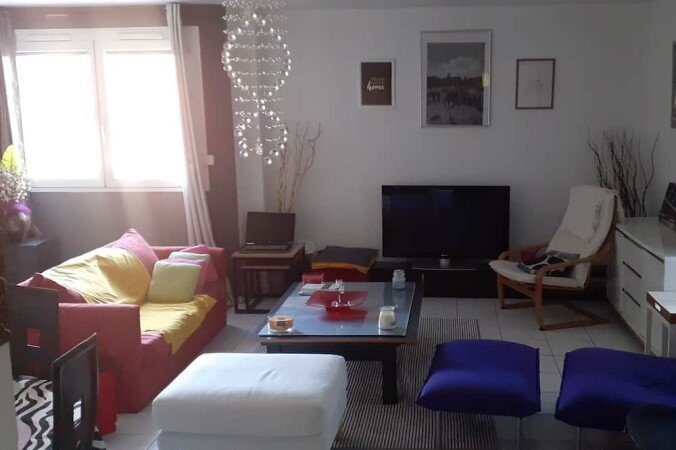 Studio 4 chambres, avec jardin