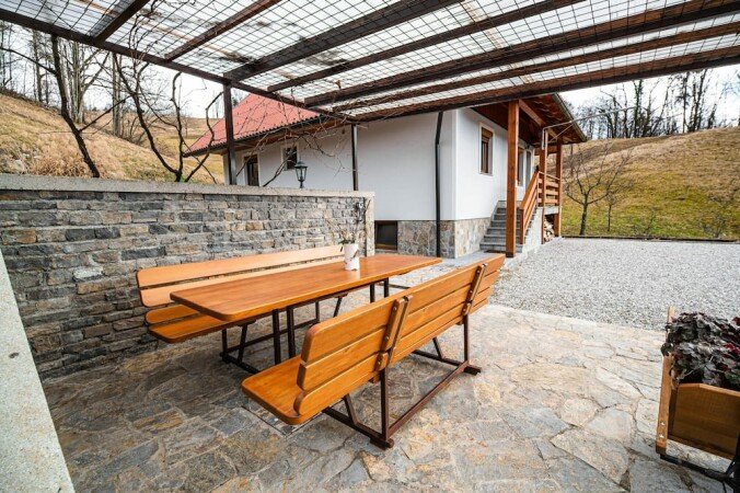 Ferienhaus 2 Schlafzimmer, mit Garten