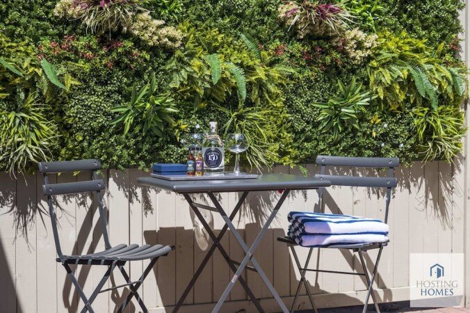 Apartment 1 bedroom, with garden