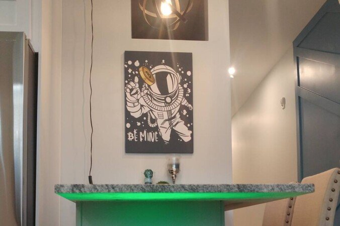 Apartment 2 bedrooms, with gym