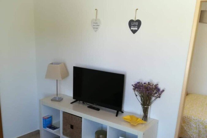 Apartamento 2 habitaciones, con jardín
