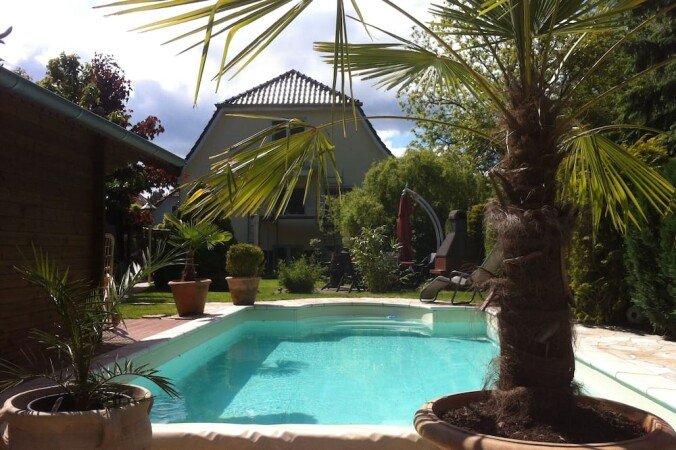 Ferienhaus 1 Schlafzimmer, mit Pool