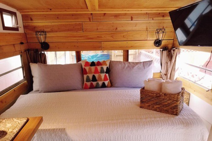 Mobil home 4 chambres, avec piscine