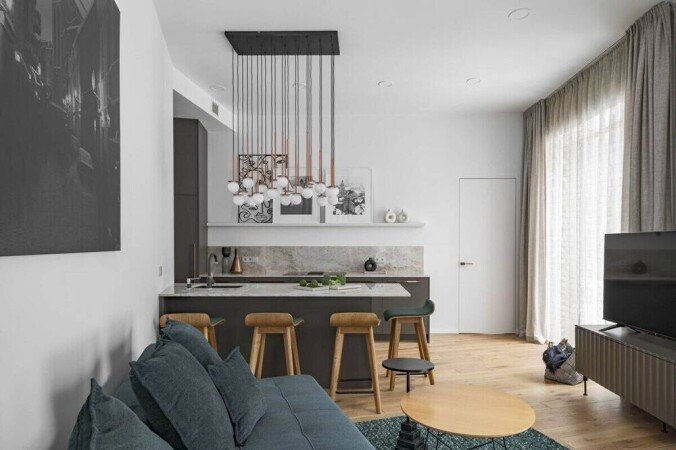 Wohnung 2 Schlafzimmer, mit Garten