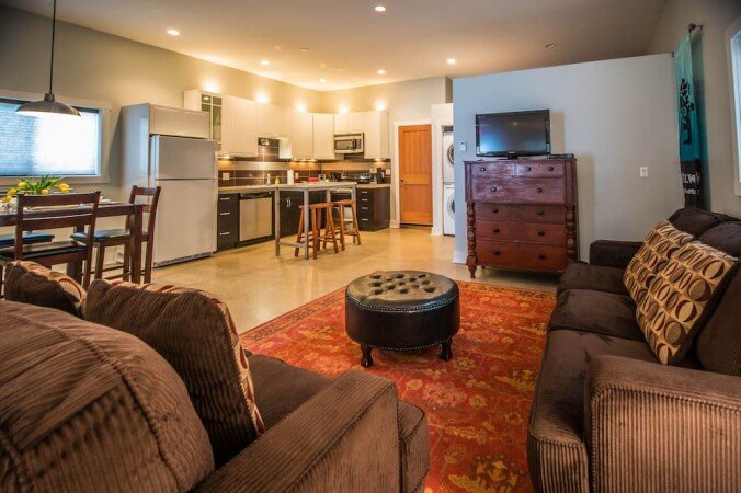 Appartement 2 chambres, avec salle de sport