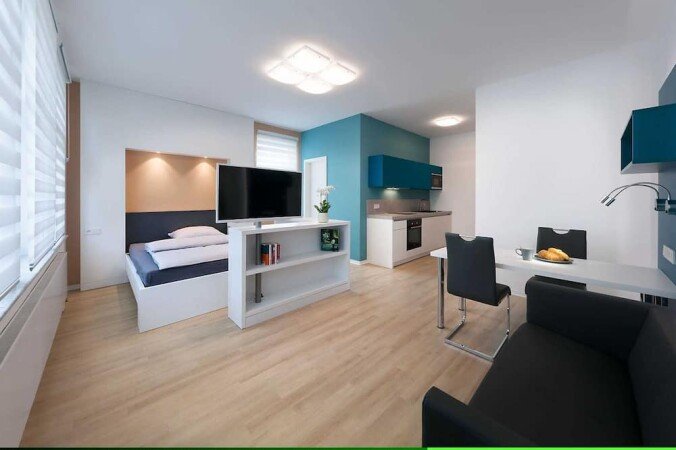 Ferienhaus 1 Schlafzimmer, mit Frühstück