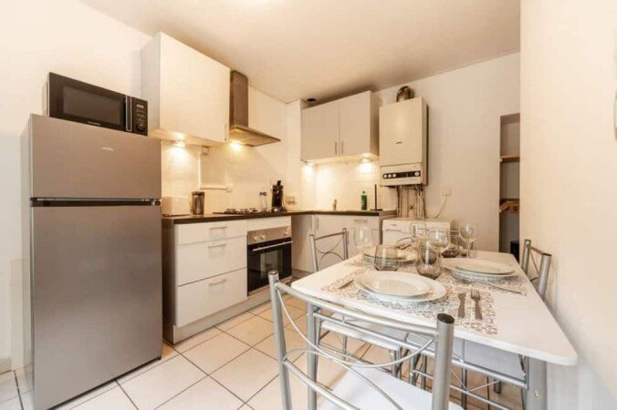 Studio chic, 1 chambre, avec petit-déjeuner