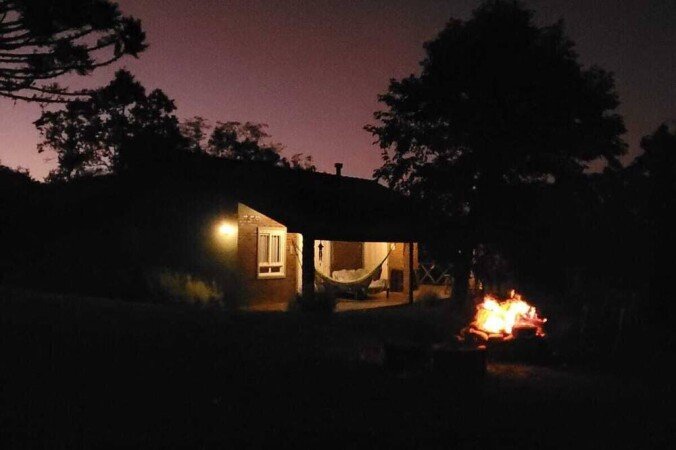 Chalé 2 quartos, com ar condicionado