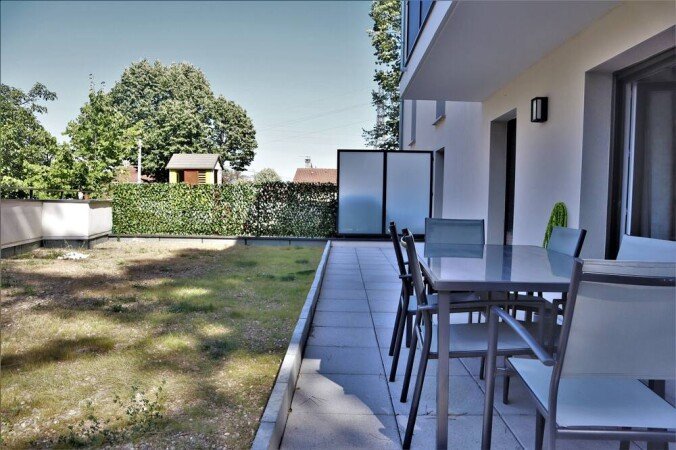 Appartement 2 chambres, avec jardin