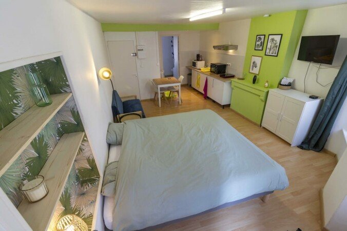 Studio 1 chambre, avec wifi
