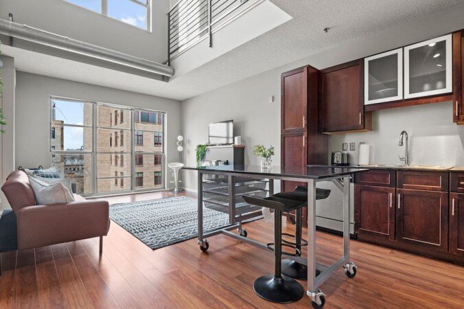 Apartment 1 bedroom, with jacuzzi