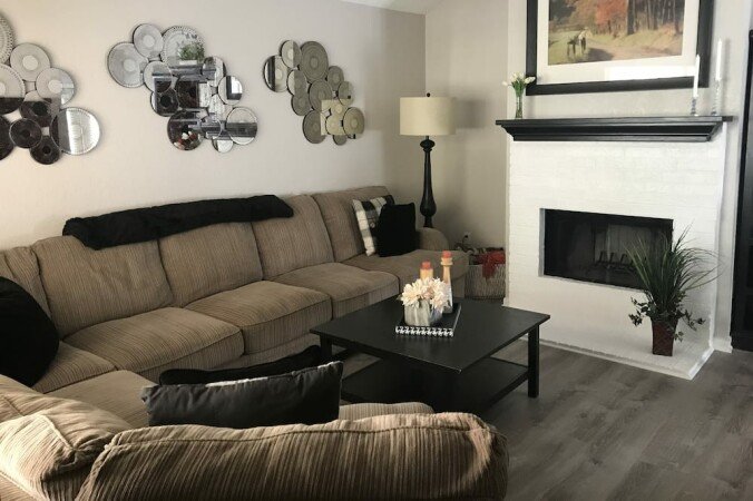 House 2 bedrooms, with garden