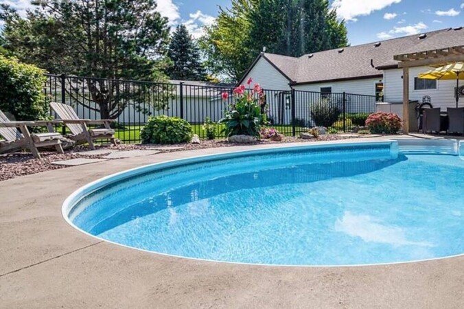 Maison 4 chambres, avec piscine