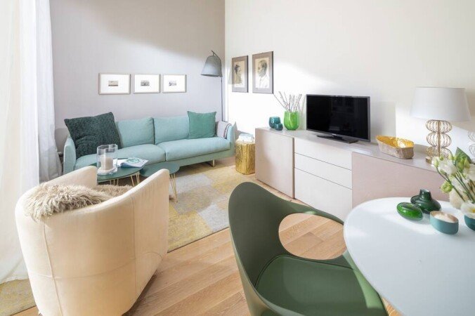 Wohnung 1 Schlafzimmer, mit Garten