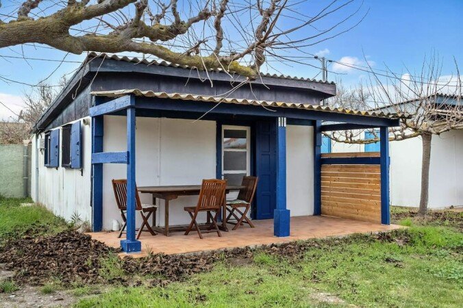 Mobil home 1 chambre, avec jardin